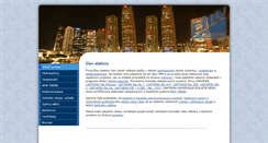 Desktop Screenshot of elov.cz